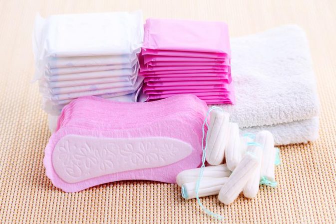 sanitary pads and the chemicals in them